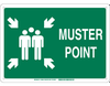 Muster Point Sign - 139569 - Brady Corporation