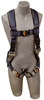 DBI-SALA ExoFit Blue Large Vest-Style Shoulder, Back, Leg Padding Body Harness - Polyester Webbing - 840779-00027 - 840779-00027 - R. S. Hughes Company, Inc.