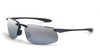 ES4 silver mirror polarized lens, crystal black frame - 21427 - Crossfire By Radians
