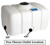 150 Gallon Auto Detailing Tank - A-SP0150-RT - Plastic-Mart