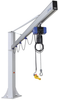 Complete jib crane for incl. chain hoist and plug fixation CSKS-SCH-500-3000-SRA180-2600-EL - 14.05.01.00379 - Schmalz Inc.