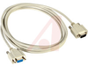 Deluxe Molded D-sub Cable, DB9 Male / Female, 10 ft - 70126501 - Allied Electronics, Inc.