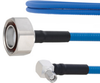 Plenum Low PIM 7/16 DIN Male to RA SMA Male Cable SPP-250-LLPL Coax in 36 Inch Using Times Microwave Parts and RoHS - FMCA1865-36 - Fairview Microwave Inc.