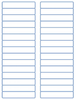 File Folder Labels 2/3 x 3-7/16 - LV-6017W - LabelValue