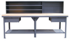 Assembly Area Shop Table -- T9636-MBS-MT-2DB - Image