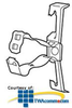 Erico Drop wire or Flange Clip (Package of 100) - XZ34XXM - TelephoneStuff.com