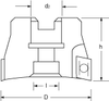 90° Square Shoulder Shell Mills - Square Shoulder Shell Mills - Dapra Corporation