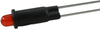 Panel Mount Indicator, Led, 4.064Mm, Red, 2.1V; Led Color Bivar - 06W0207 - Newark, An Avnet Company