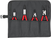 Circlip Plier Set, 4 Piece; Kit Contents Knipex - 43AC0372 - Newark, An Avnet Company