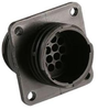 Circular Connector Receptacle, Size 11, 4 Position, Panel; Product Range Amp - Te Connectivity - 52K3519 - Newark, An Avnet Company