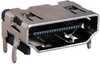 Hdmi Connector, 1.4 Type A, Rcpt, 19Pos; No. Of Contacts Stewart Connector -- 39AH0176