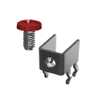 METRIC SCREW TERMINAL (RED) - 7689-2 - Keystone Electronics Corp.