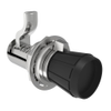 Compression Latch, Self-Adjusting, Large Size, No Restriction, Knob, 1.6-12.7mm Grip, Zinc Alloy, Chrome Plated, Bright -- 16-10-311-14 - Image