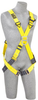 DBI-SALA Delta Yellow Universal Cross-Over Body Harness - Polyester Webbing - 840779-00019 - 840779-00019 - R. S. Hughes Company, Inc.