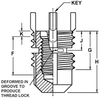 Blind End Keylocking Threaded Inserts - Heavy Duty - Inch - Acme Industrial Company