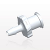Female Luer Lock to Barb, White - LF3130 - Qosina Corp.