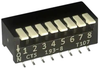 Dip Switch, 0.1A, 50Vdc, 8Pos, Smd Rohs Compliant Cts - 60AJ4791 - Newark, An Avnet Company
