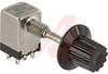 Switch, Miniature, Rotary, 2 Pole, 3 Position, Knob Actuation - 70192068 - Allied Electronics, Inc.