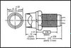 Panel Mount Indicator, Led, 6Mm, Yellow, 2V; Led Color Dialight - 30K5066 - Newark, An Avnet Company