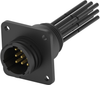 Cir Cable, Rcpt-Free End, Std, 9P, 2M; Connector To Connector Te Connectivity - 70AJ5454 - Newark, An Avnet Company