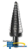 Klein Tools, Inc. Unibit Step-Drill Bit — Inch -- 59014
