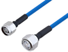 Plenum N Male to 4.3-10 Male Low PIM Cable 100 CM Length Using SPP-250-LLPL Coax , LF Solder - PE3C4141-100CM - Pasternack