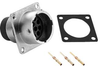 Circular Conn, Plug, 12Pos, Crimp; Product Range Amphenol Sine/tuchel - 43AC1838 - Newark, An Avnet Company