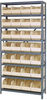 Open Shelving, 8Shelves, 28Bins, Ivory; Shelving Unit Type Quantum Storage - 44AC8851 - Newark, An Avnet Company