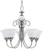 31106BLE-965 Mid. Chandeliers-Glass Up - 446642 - Capital Lighting, Inc.