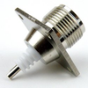 HN Female (Jack) Connector Solder Cup Terminal 4 Hole Flange (Panel Mount), Solder - SC4819 - Fairview Microwave Inc.