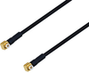 Snap-On MMBX Plug Right Angle to Snap-On MMBX Plug Right Angle Cable 24 Inch Length Using PE-SR405FLJ Coax - PE3C4065-24 - Pasternack