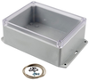 Small Enclosure, Pc, White/clear; Enclosure Type Hammond - 29AH0296 - Newark, An Avnet Company