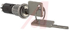 Switch, Keylock; Miniature; SPST; 250VAC; 2A; Keypull POS 1, 2; Quick Connect - 70128604 - Allied Electronics, Inc.