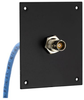 1 JACK PANEL INSERT BULKHEAD REAR MOUNT TRB 3 LUG NON ISOLATED JACK WITH 30-02001 LEAD 12