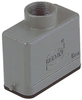 Top Entry Hood, Size 10A, Metal; Heavy Duty Connector Type Harting - 96B3288 - Newark, An Avnet Company