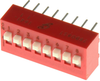 Switch, Dip, 8 Position, Spst, Raised Slide; No. Of Circuits Grayhill - 36K2520 - Newark, An Avnet Company