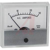 AC Ammeter; Ammeter Meter Type; 0 to 30A; 5 %; 2.5 in.; 0.182 in.; 850 Series - 70136717 - Allied Electronics, Inc.