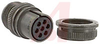 connector,metal circular,str plug,solidbkshl,size 16s,7 #16 solder socket cont - 70143534 - Allied Electronics, Inc.