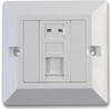 Faceplate, Cat6, 1Port Rohs Compliant Pro Signal - 89AH1518 - Newark, An Avnet Company