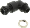 Conduit Connector, Right Angle, Nylon, Sz 1/4In, Pg-7, Black; Conduit Configuration Electri-Flex - 61T8143 - Newark, An Avnet Company
