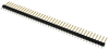 Board-Board Connector, Header, 40 Position, 1Row; Connector Systems Amp - Te Connectivity - 90F3986 - Newark, An Avnet Company