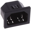 Power Entry Connectors - Inlets, Outlets, Modules - 486-6150-ND - DigiKey