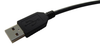 Usb Cable, Type A Male / Type B Male, 1M, Black; Connector A L-Com - 23T5169 - Newark, An Avnet Company