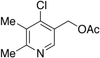 5-Acetoxymethyl-2,3-dimethyl-4-chloropyridine - 19033 - Medical Isotopes, Inc.