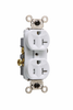 Comm. Grade Weather/Tamper Resistant Receptacle -- WR20TRW - Image