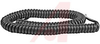 Cord; 15; 0.310 in.; 36 in.; 23 AWG; 120 V (Max.); 1 A; Black; UL Listed - 70195211 - Allied Electronics, Inc.
