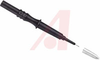 SMD TEST PROBE W/ SHARP, SPRING MOUNTEDTIP, 2MM JACK, (BLACK) - 70197309 - Allied Electronics, Inc.