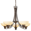 61005-5 Mid. Chandeliers-Glass Up - 427728 - Capital Lighting, Inc.