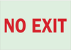 Glow-in-the-Dark Exit & Directional Sign - 73542 - Brady Corporation