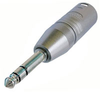 Neutrik Adapter XLR Male-TRS Male Wired -- NEUNA3MP - Image